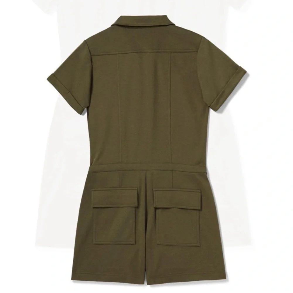 Cabi Squad Olive Green Romper NWT - Picture 2 of 4